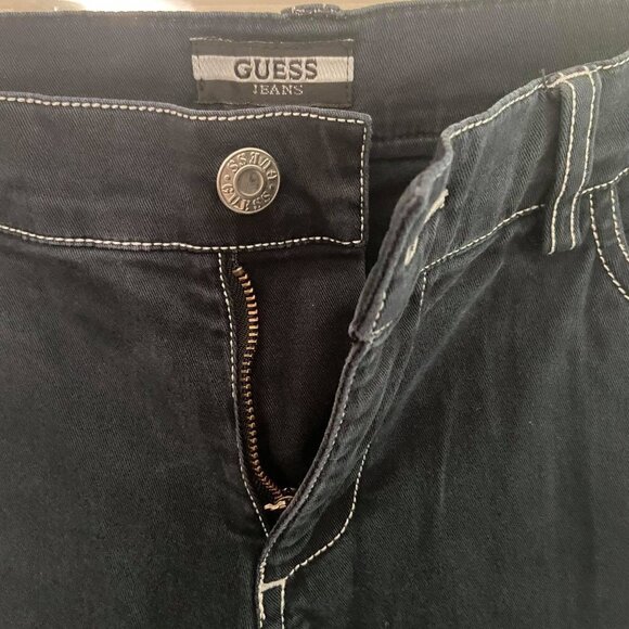 Guess Y2K Black Low Rise Bootcut Jeans size 27 - Picture 4 of 11